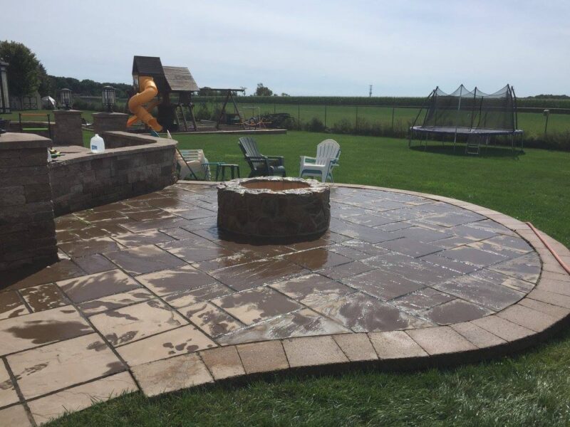 Custom Patio and Fire Pit, Chester NJ