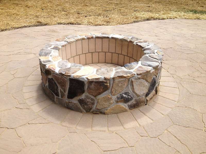 Outdoor Fire Pit Completion, Mount Olive New Jersey