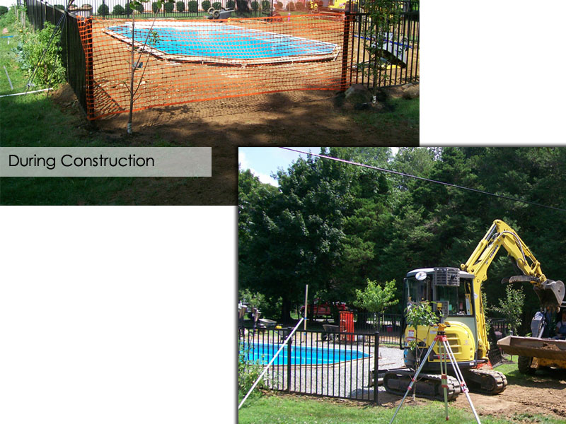 Poolscape Before and After Designing, Flanders NJ