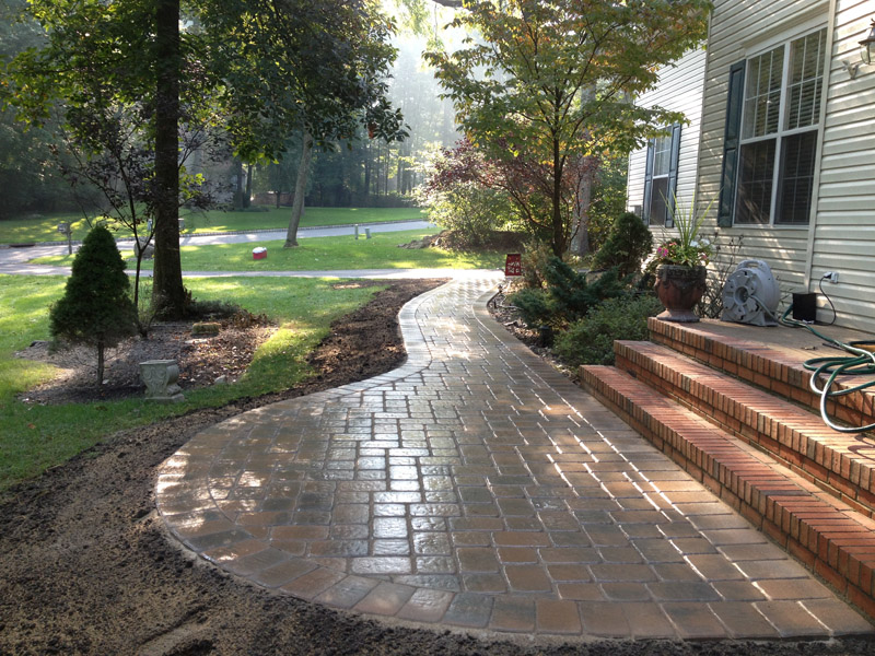 Paver Walkway, Chester New Jersey