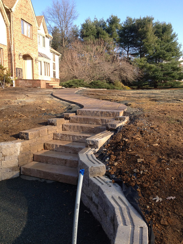 Paver Staircase - Flanders, New Jersey