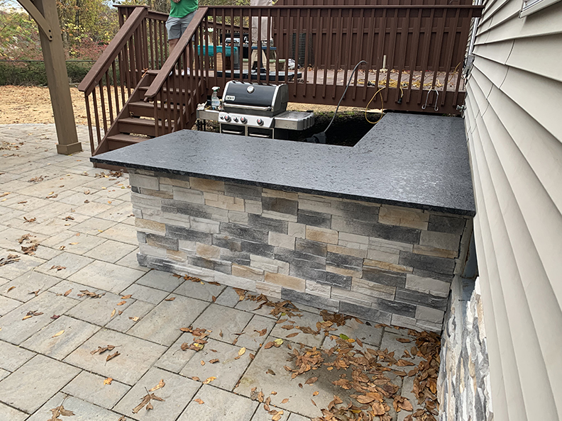 Outdoor Kitchen Install 2 – Chester NJ