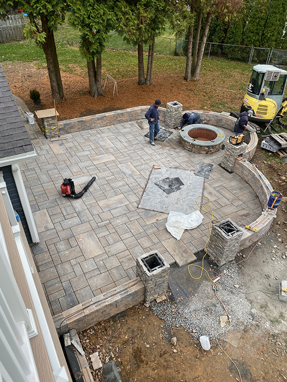 Paver Patio Installation - Chester New Jersey