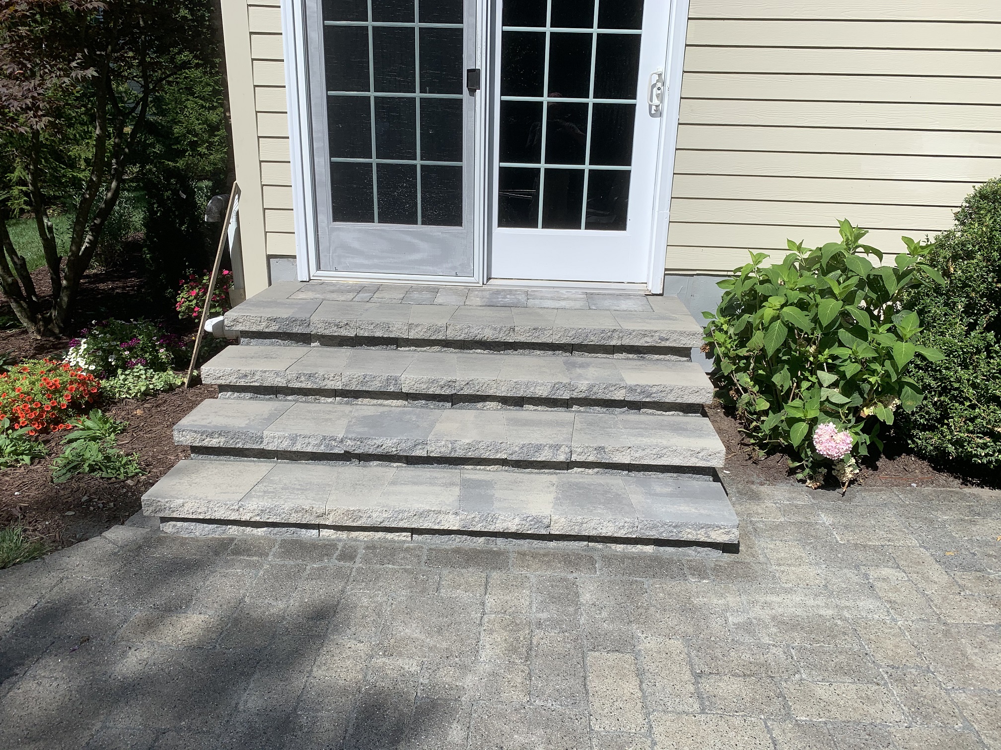 Stone Stair Installation – Long Valley NJ